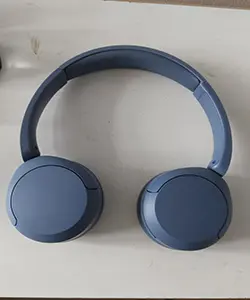 blue beautiful headphone